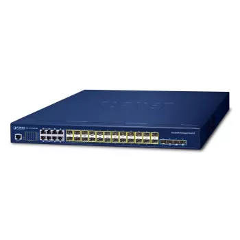 Pārvaldāms slēdzis PLANET Layer 3 16 portu 100/1000X SFP 10G Ethernet
