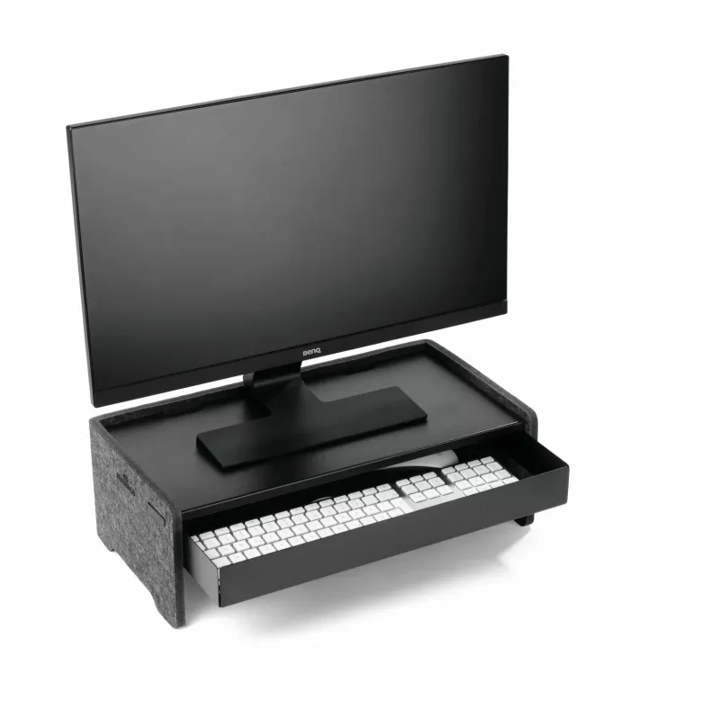 Atvilktne Durable 508201 monitora stiprinājuma piederums Melns Metāls 468mm platums 221mm dziļums 53mm augstums
