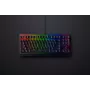 Mehāniskā spēļu tastatūra Razer MelnsWidow V3 Tenkeyless — USB, QWERTY US, Razer dzeltena slēdži, RGB apgaismojums, melna