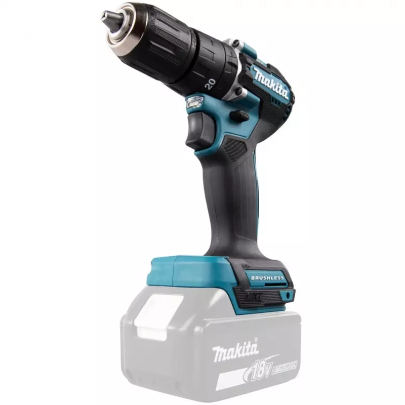 Makita DHP487Z urbis 1700 RPM bezatslēgas 1,4 kg Melns, Zils