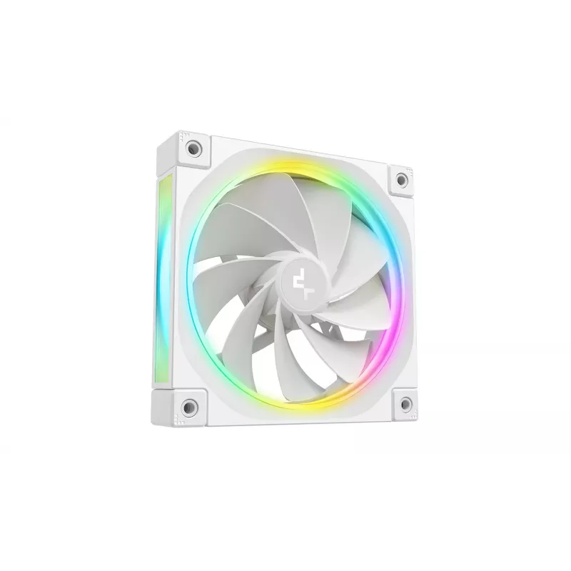 DeepCool FL12R WH ARGB 120mm korpusa ventilatori 3 komplektā