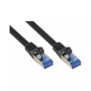 Good Connections Cat.6A komutācijas kabelis SmartFLEX HF melns 0,25m