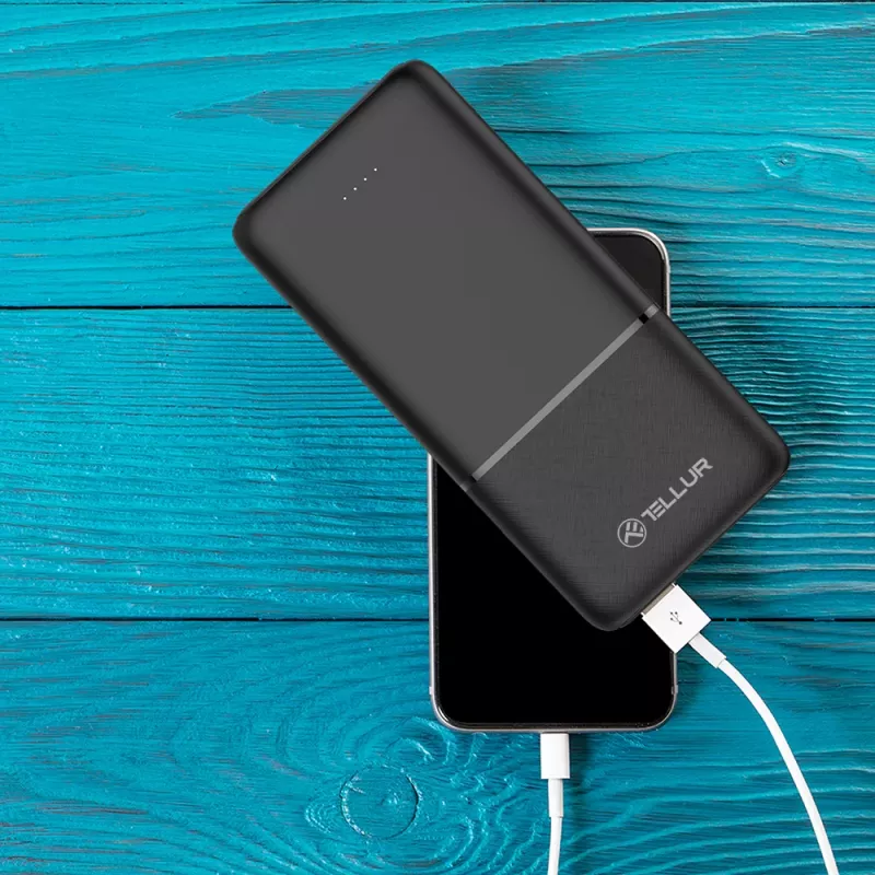 Pārnēsājams ārējais akumulators Tellur TLL158481 10000mAh