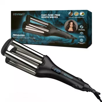 Matu rievošanas un iztaisnošanas ierīce Revamp Wave Define Styler WV-1750-EU 2-in-1