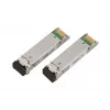 SFP WDM moduļu pāris Extralink 1.25G 1310/1550nm vienmoda 3km LC DOM