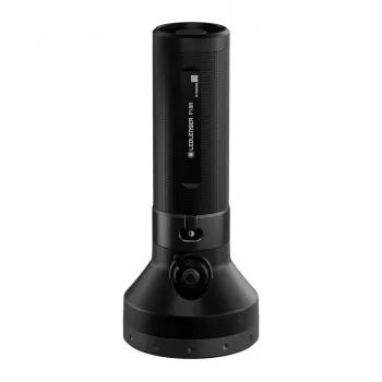 Rokas lukturītis Ledlenser P18R melns, uzlādējams 1000 lm, IP68, 600 m stars, 18650 baterija