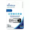 MediaRange MR908NTRL USB zibatmiņa 8 GB USB Type-A 2.0 Melns - Sudraba krāsa (MR908NTRL)