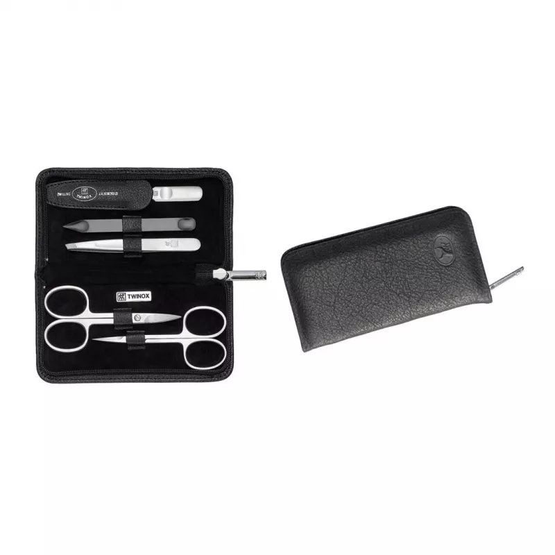 ZWILLING 98681-004-0 manikīra/pedikīra piederumu komplekts, nerūsējošais tērauds, melns