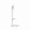Grīdas TV statīvs GEMBIRD TVS-86TR-01-W 37–86 collu televizoriem, balts, grozāms un noliecams, VESA 200x200–600x400, maks. slodze 50 kg