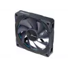 Seasonic MagFlow 1-Fan Kit datora korpusa ventilators 12 cm Melns 1 gab.