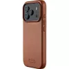Mujjo Full Leather Case MagSafe vāciņš priekš iPhone 17 Pro Brown