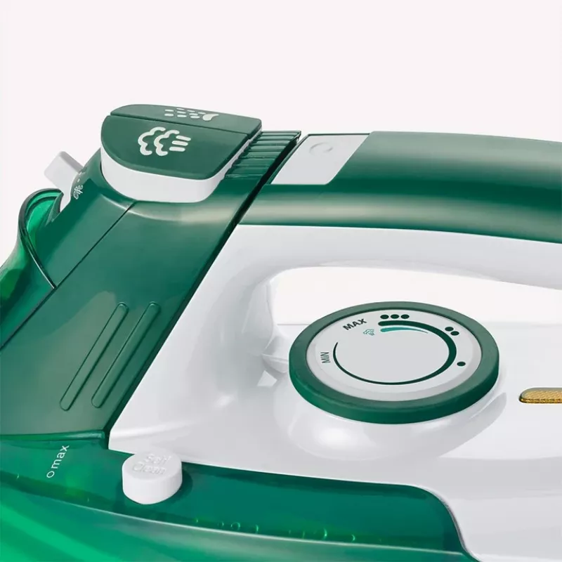 Severin BA 3261 gludeklis Tvaika gludeklis Keramikas zole 2400 W Balts, Zaļš