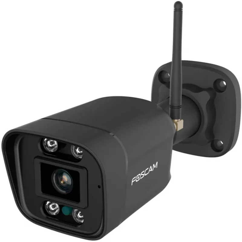 Āra kupolveida WiFi kamera Foscam V8P — melna, 1080P, nakts redzamība