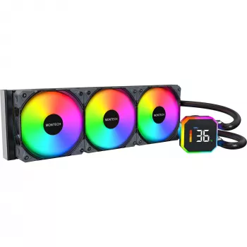 CPU COOLER MULTI SOCKET Melns/HYPERFLOW DIGITAL 360 MONTECH