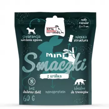 SYTA MICHA Mini gardumi ar truša gaļu - gardums suņiem - 60 g