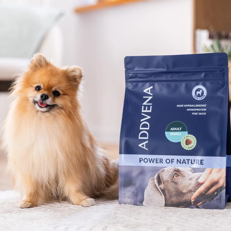 ADDVENA Power of Nature Adult Small Lamb - sausā suņu barība - 10 kg