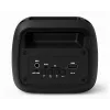 Pārnēsājams stereo skaļrunis SQUEAK SQ1009 — Bluetooth 5.3, 45 W RMS, 10 stundu akumulators, FM, USB, AUX, LED, 1800 mAh, melns