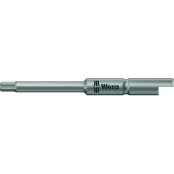 Hex Bit Wera 840/9 C 2 mm — sakausējuma instrumentu tērauda sešstūra bits skrūvgriežiem un bitu turētājiem