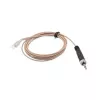 Mikrofons Sennheiser HSP 4-ew-3 izlices kondensatora vadu 3.5 mm bēšs, 1.6 m kabelis, 40–20000 Hz