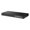 D-Link 18-portu gigabitu nevadāms PoE slēdzis DGS-1018P/E — 16 x gigabitu RJ-45, PoE (IEEE 802.3af/at), 36 Gbit/s komutācijas jauda