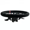 Asetek SimSports stūres aploces, padziļināta, 340 mm - melna, zamšāda