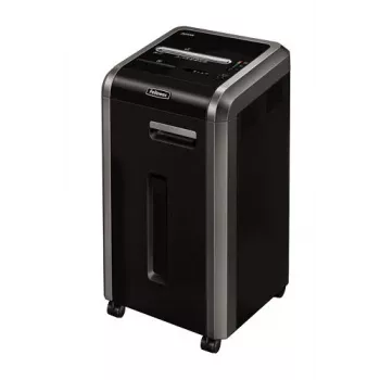 Fellowes 225Mi papīra smalcinātājs ar mikro griešanu 24 cm melns