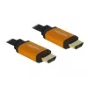 HDMI kabelis DeLOCK 85728 1,5 m A tips melns zeltains