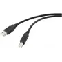 Renkforce USB kabelis USB 2.0 USB-A spraudnis, USB-B spraudnis 20.00 m Melns Pīts ekranēts RF-5720372 (RF-5720372)