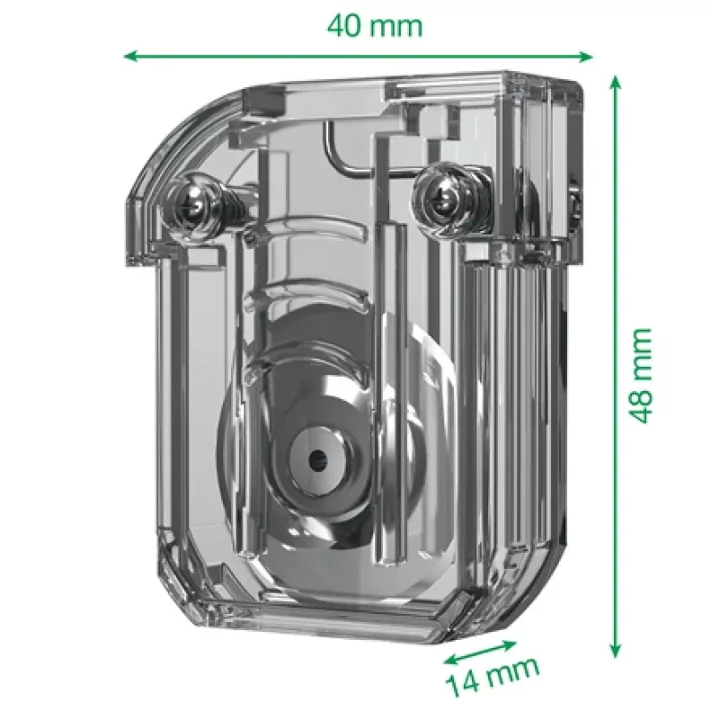 Leitz taisnā griezuma asmens precīzijas biroja trimmerim, 15 loksnēm, plastmasa, tērauds, pelēks, 14 mm, 40 mm, 48 mm