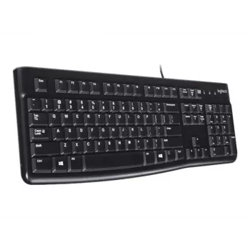 K120 vadu tastatūra, vadu, USB, QWERTZ, melna
