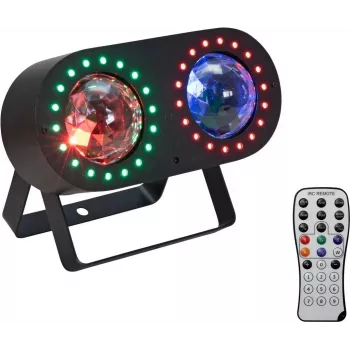 EUROLITE LED efektu gaisma DMF-3 Hybrid Flower Effect 3-in-1 — LED skatuves/ballīšu efekts