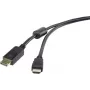 DisplayPort uz HDMI kabelis Renkforce 5 m — digitālais audio/video savienojums