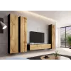 Cama slēgts Skapis VIGO '180' 180/40/30 melns/votana ozols