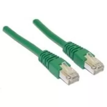 Wentronic Goobay CAT 5e komutācijas kabelis, SF/UTP, zaļš, 0,5 m - CCA vara maisījums (68042)