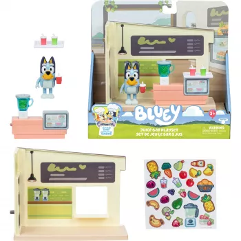 Figūriņu komplekts Bluey Mini Juice Shop
