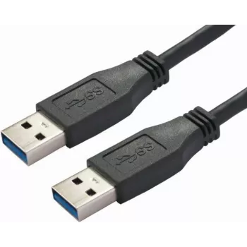 USB kabelis Bachmann 918.178 USB 3.2 Gen 1 2m Melns
