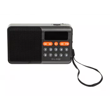 Pārnēsājams analogais AM/FM Bluetooth radio BLOW RA18 ar FM uztvērēju un Bluetooth savienojumu