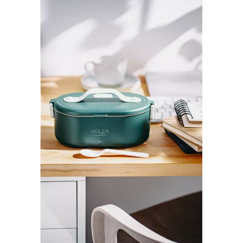 Adler | Sildāmais trauks ēdienam | AD 4505g | Tilpums 0,8 L | Materiāls Nerūsējošais tērauds/Plastmasa | Zaļš