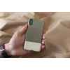 Viedtālruņa maciņš man and wood iPhone X/XS — melns, aizsargājošs cietais aizmugurējais vāciņš