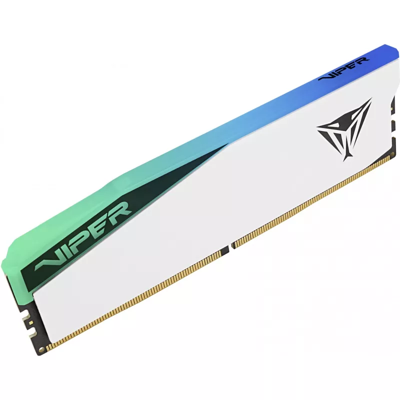 DIMM 48 GB DDR5-6000 (2x 24 GB) Dual-Kit, atmiņa balta, PVER548G60C42KW, Viper Elite 5 RGB, INTEL XMP, AMD EXPO