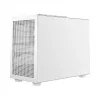 Datora korpuss DeepCool CH160 PLUS WH Small Form Factor balts, microATX, rūdīts stikls, USB-C