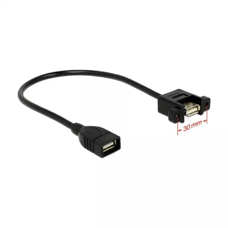 USB kabelis DeLOCK 0,25m 2xUSB2.0-A