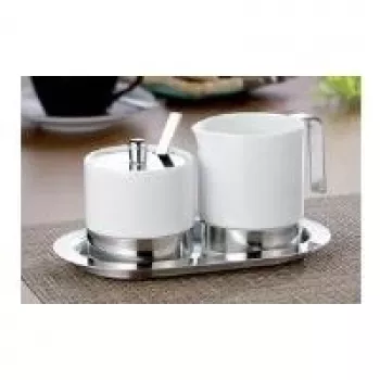 Cukura un piena servīze Esmeyer Adam 302-024, 5 daļu porcelāna servīze