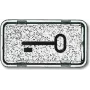 BUSCH-JAEGER Symbol durvis 2622TR-101 IP44 okeāns (IP 44) 2622TR-101 (1714-0-0286)