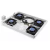 Digitus DN-19 FAN-4-SRV produkts pelēkā krāsā