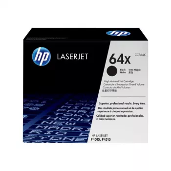 HP CC364XC/64X tonera kasetne, melna, līguma. 24 tūkst. lpp. ISO/IEC 19752