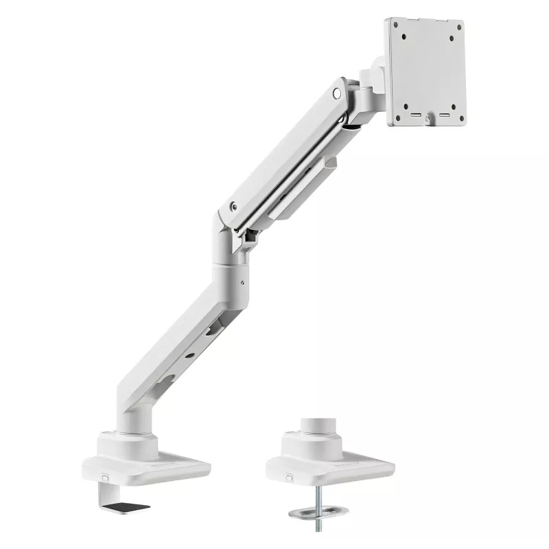 Monitoru roka SILVERSTONE SST-ARM14 regulējama augstuma VESA stiprinājums vienam displejam, sudraba