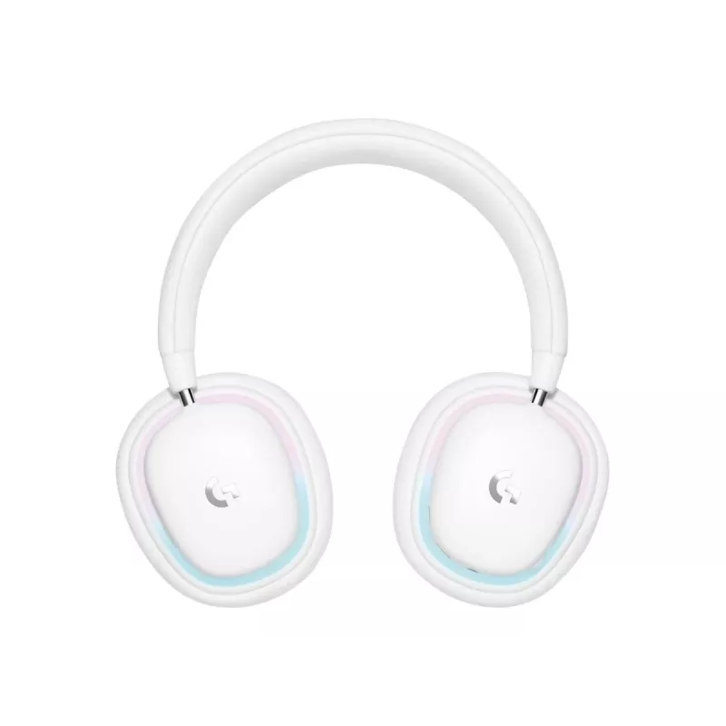 Logitech G G735 bezvadu spēļu austiņas ar pielāgojamu LIGHTSYNC RGB apgaismojumu, LIGHTSPEED Bluetooth 3,5 mm AUX, saderīgas ar PC un mobilajām ierīcēm