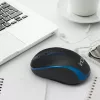 Cian Technology GmbH INCA pele IWM-221RSMV Nano-USB bezvadu 1000 DPI melna/sudraba mazumtirdzniecība - pele