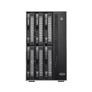 TerraMaster D6-320 disku masīvs galda melns 6 diskiem HDD SSD